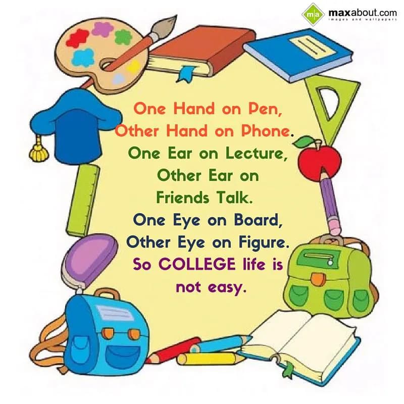 1 Hand on Pen,
Other Hand on Phone..
1 Ear on Le