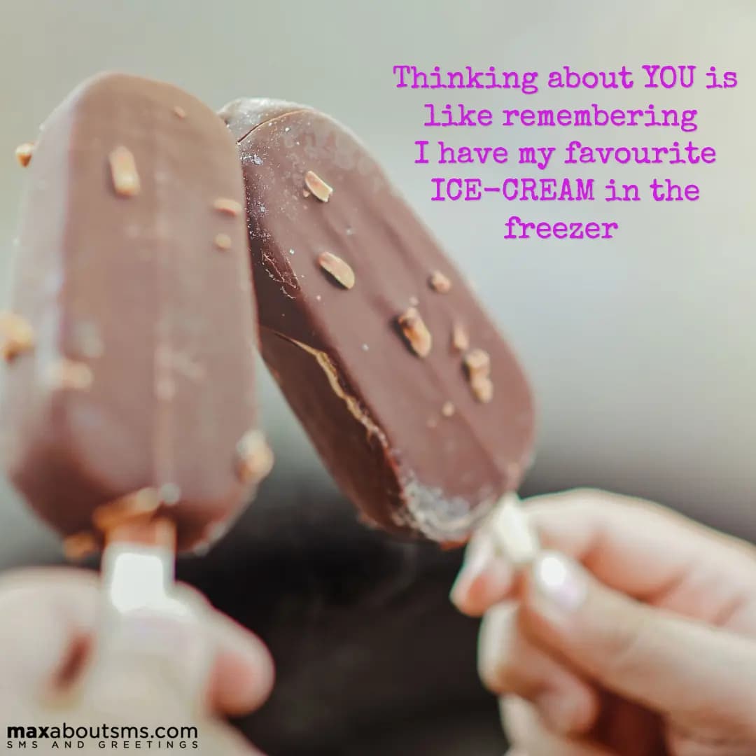 Thinking about you is like remembering I have my f