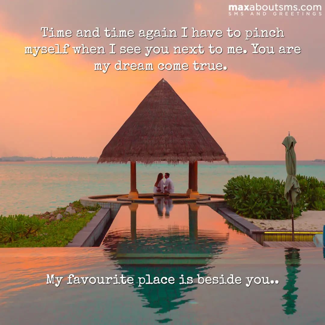 Time and time again I have to pinch myself when I 