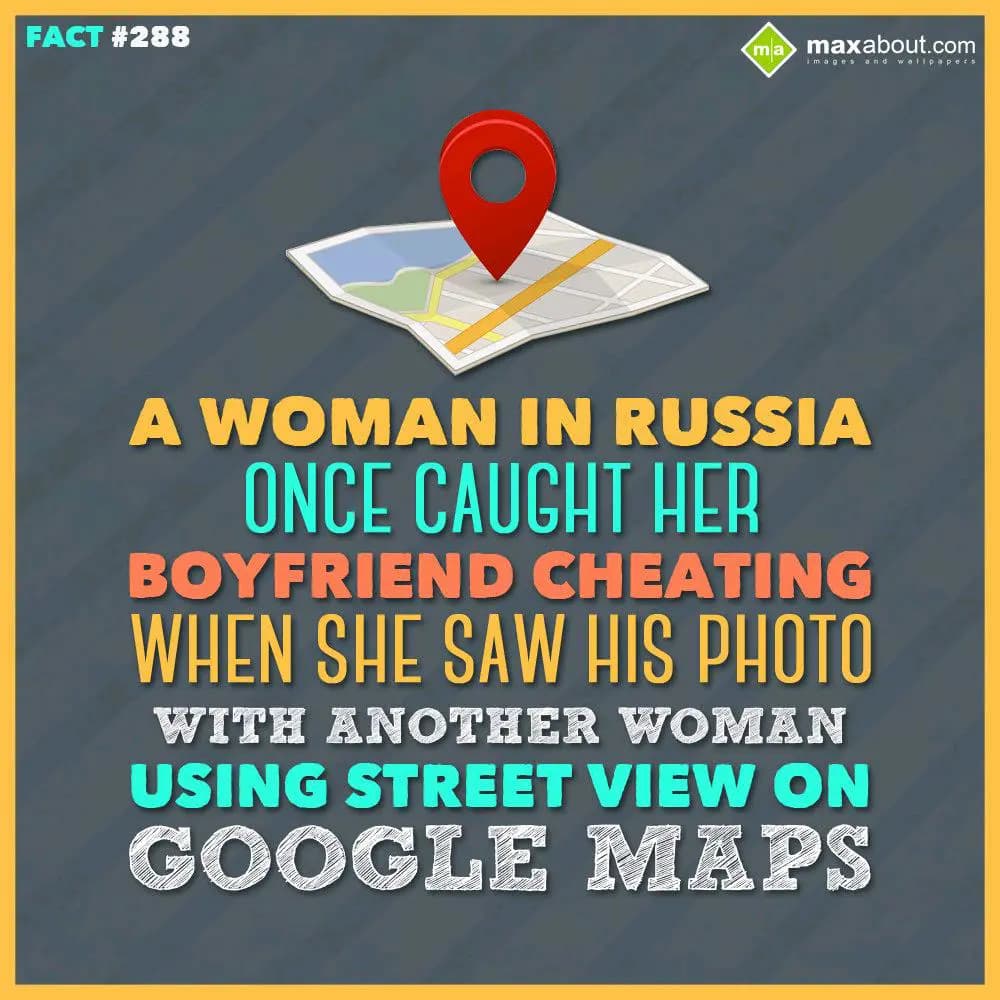 A woman in Russia once caught her boyfriend cheati