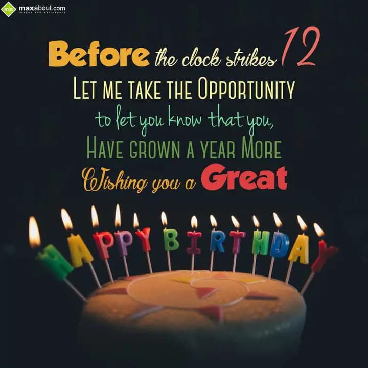 Before the clock strikes 12,
Let me take the oppo