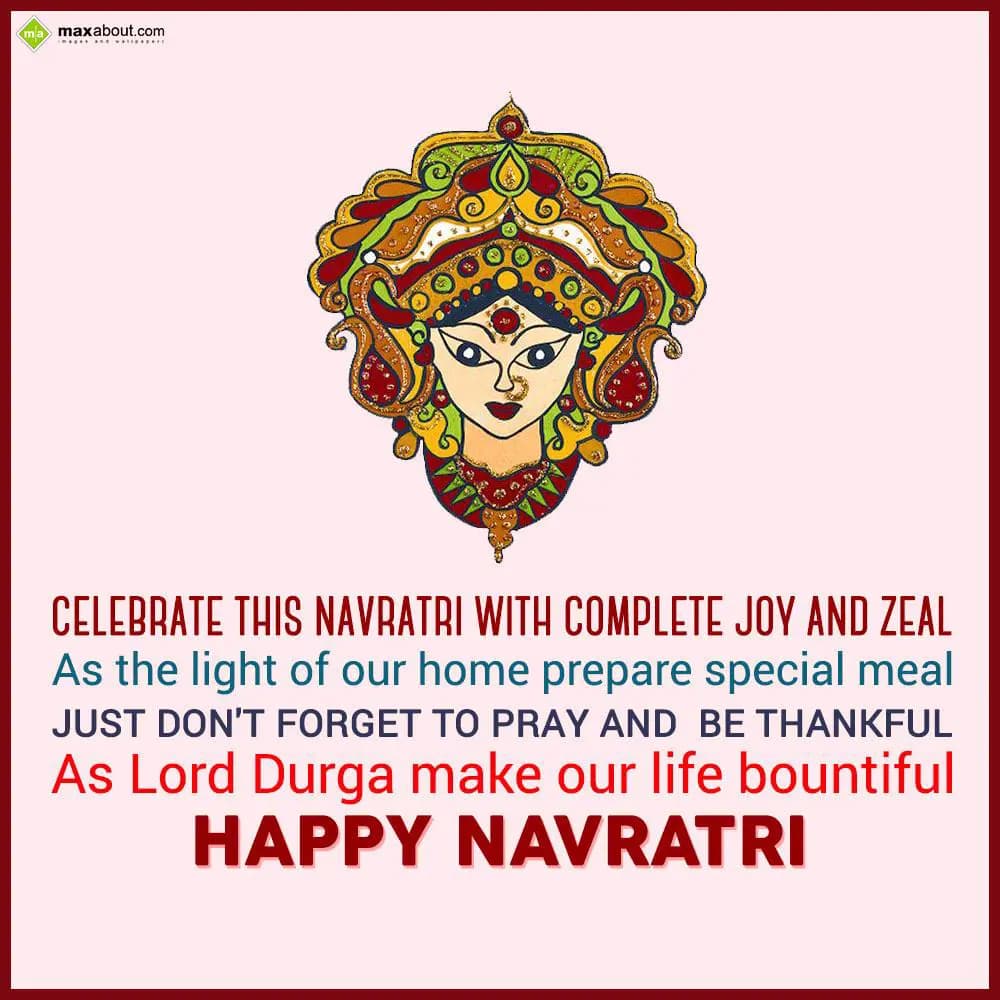Celebrate this Navratri with complete joy and zeal
