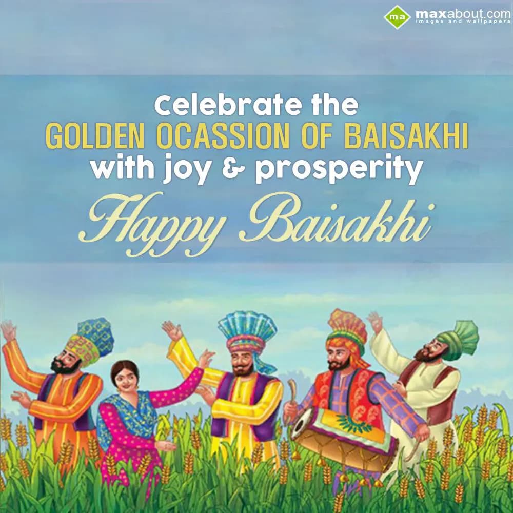 Celebrate the golden occasion of Baisakhi with Joy