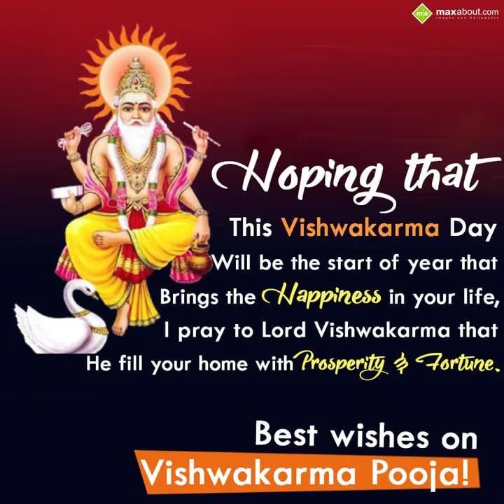 Hoping that this Vishwakarma Day will be the start