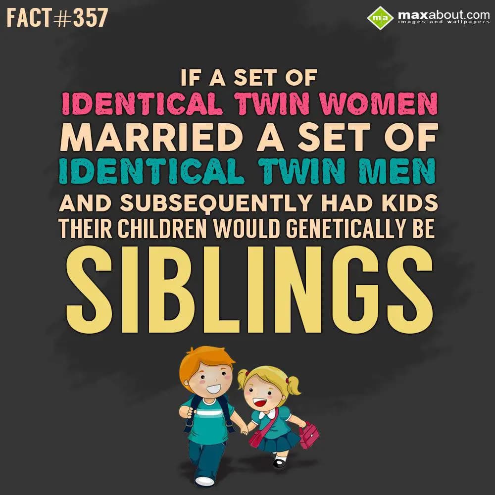 If a set of identical twin women married a set of 