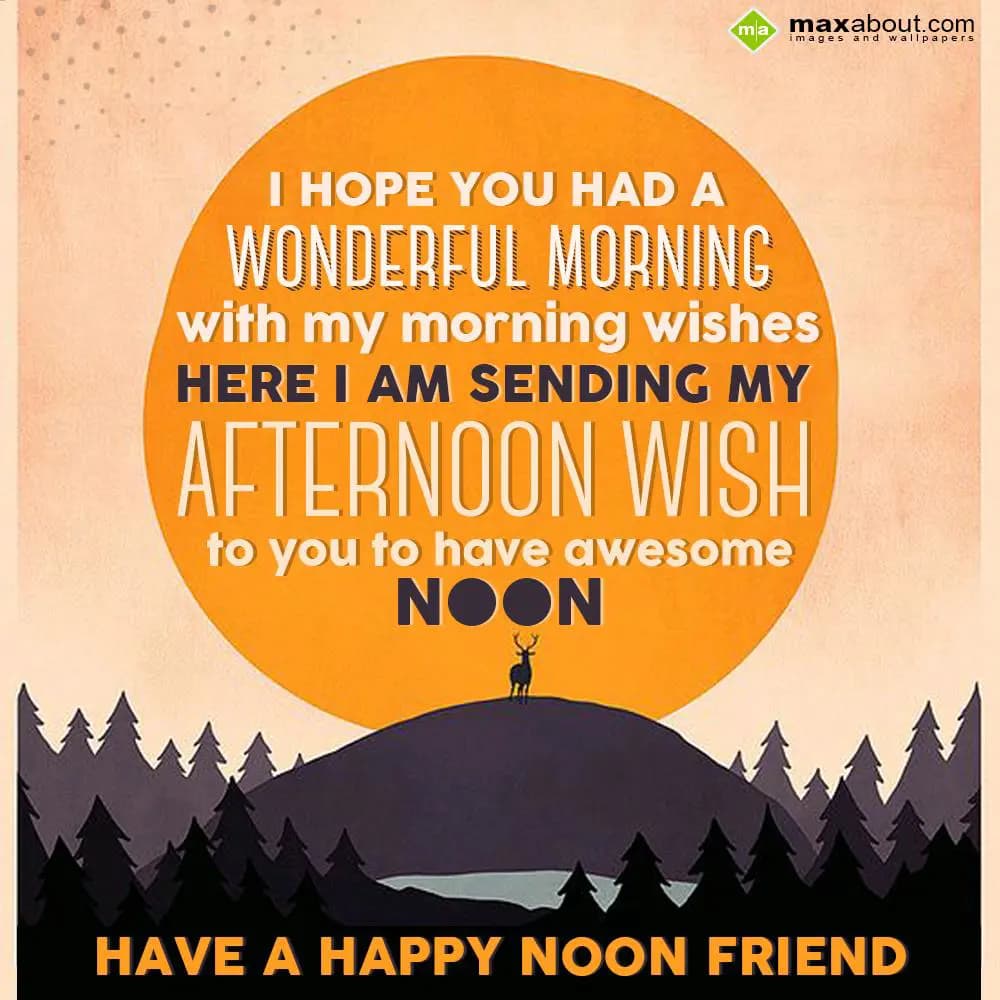 I hope you had a wonderful morning with my morning