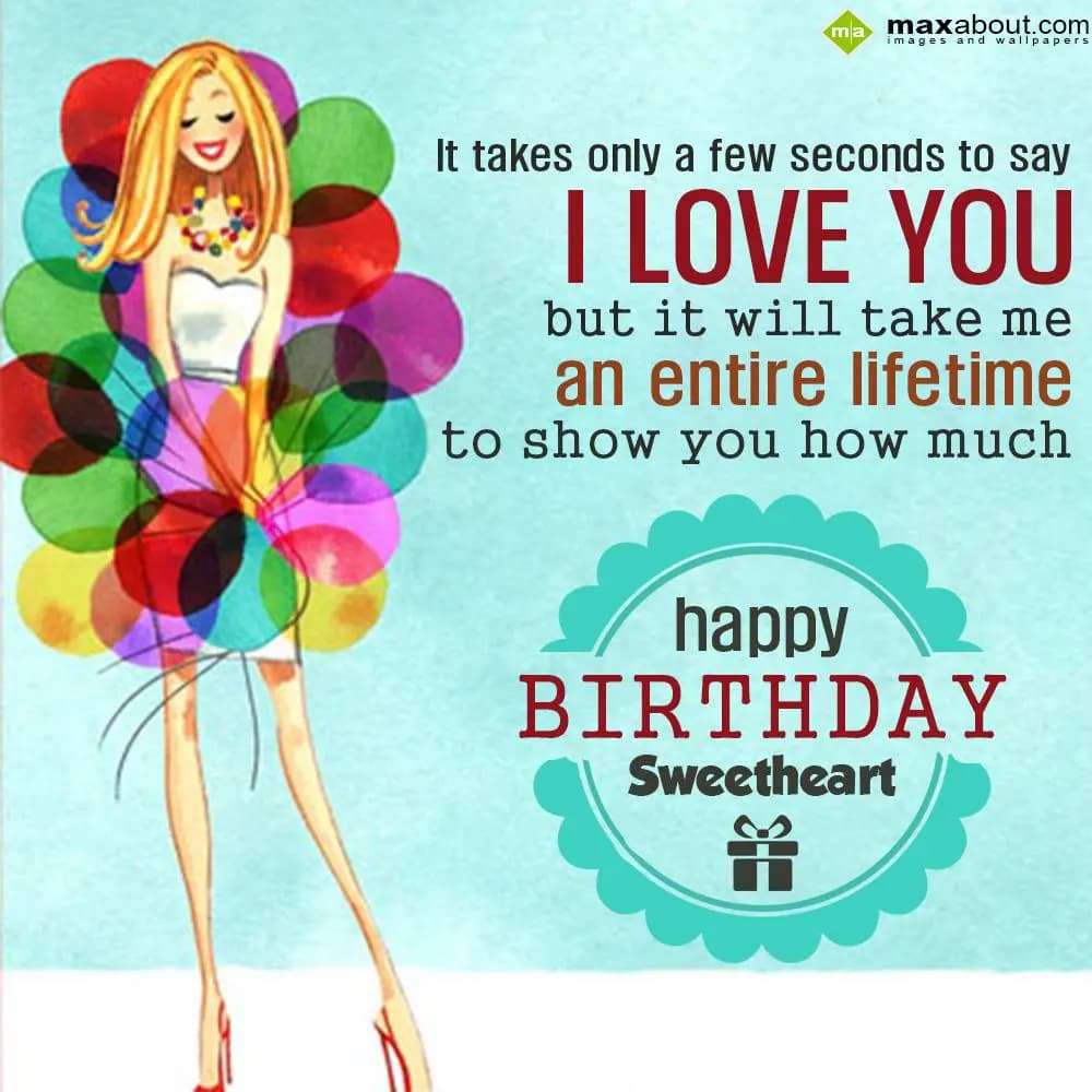 It takes only a few seconds to say 'I Love You' bu