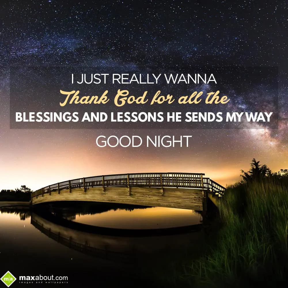 I Just Really Wanna Thank God For All The Blessing