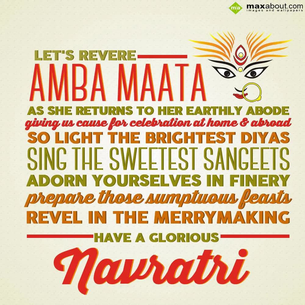 Let's Revere Amba Maata…
As She Returns To Her Ea