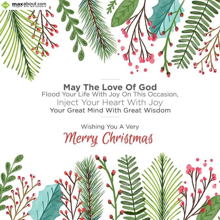 May The Love Of God,
Flood Your Life With Joy On 