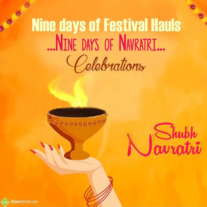 Nine days of festival hauls,
Nine days of Navratr
