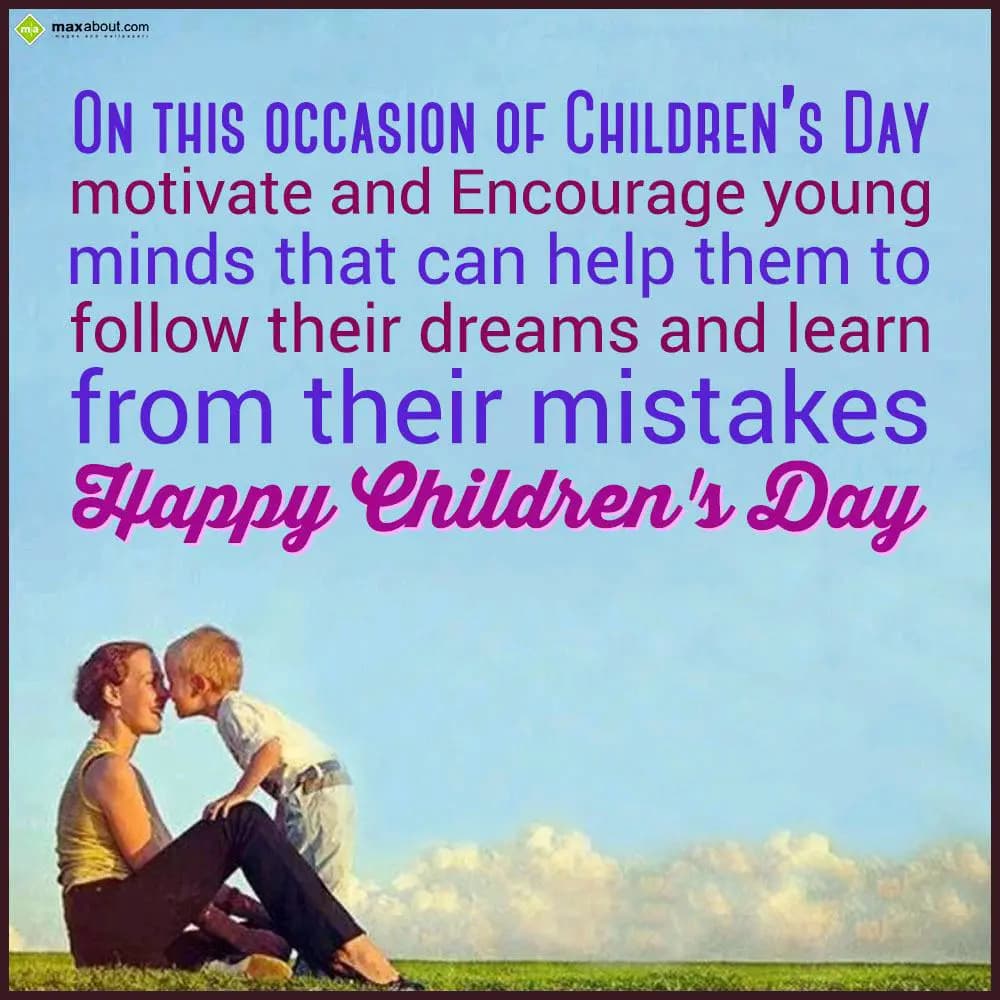 On this occasion of Children's Day,
Motivate and 
