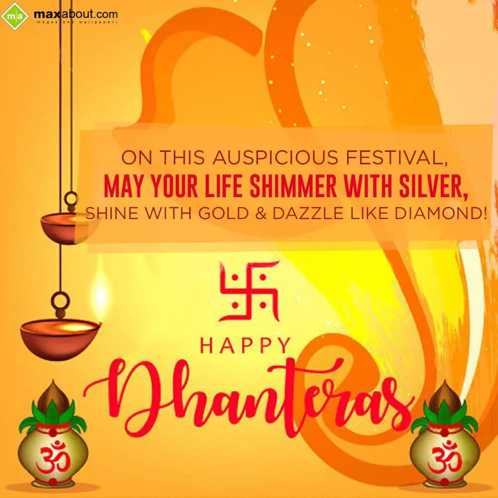 On this auspicious festival, May your life Shimmer