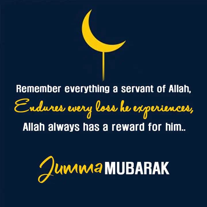 Remember everything a servant of Allah,
Endures e