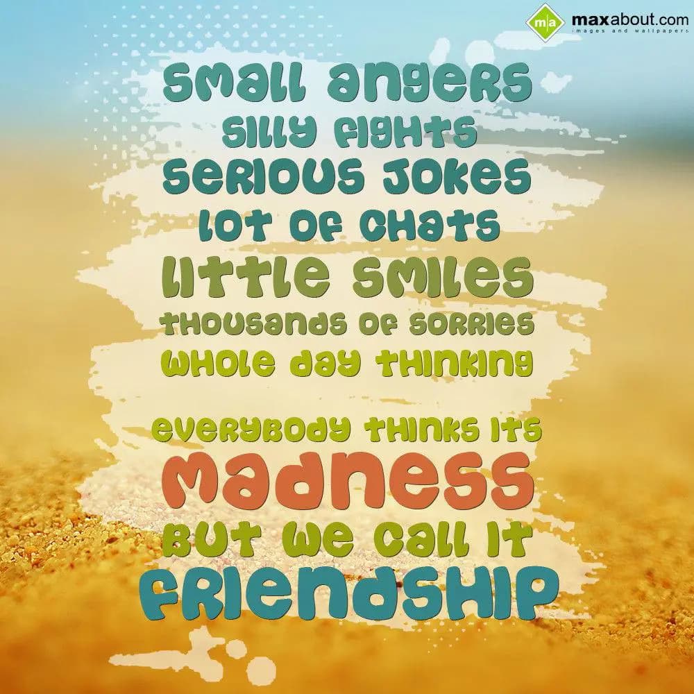 Small Angers,
Silly Fights,
Serious Jokes,
Lot 