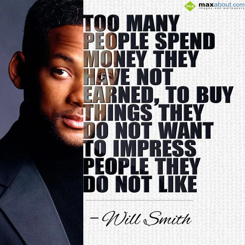 Too many people spend  money, they havn't earned, 