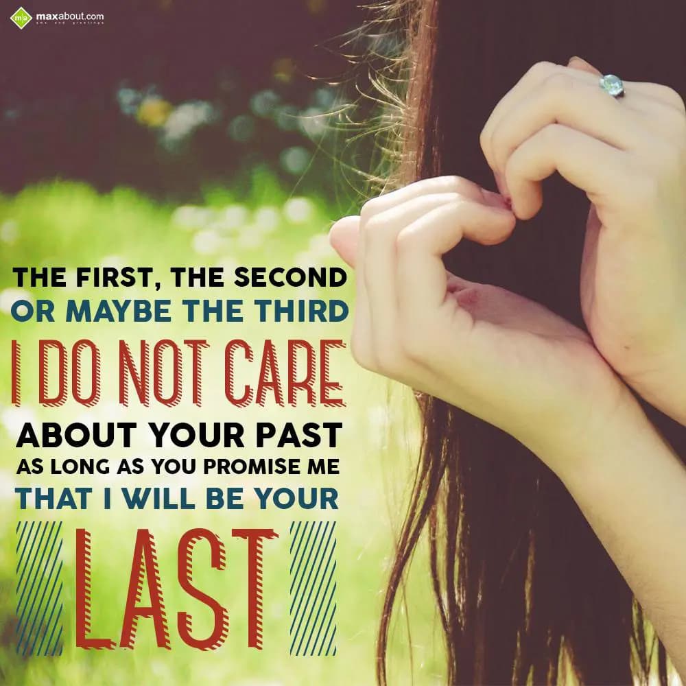 The first, the second or may be the third I do not