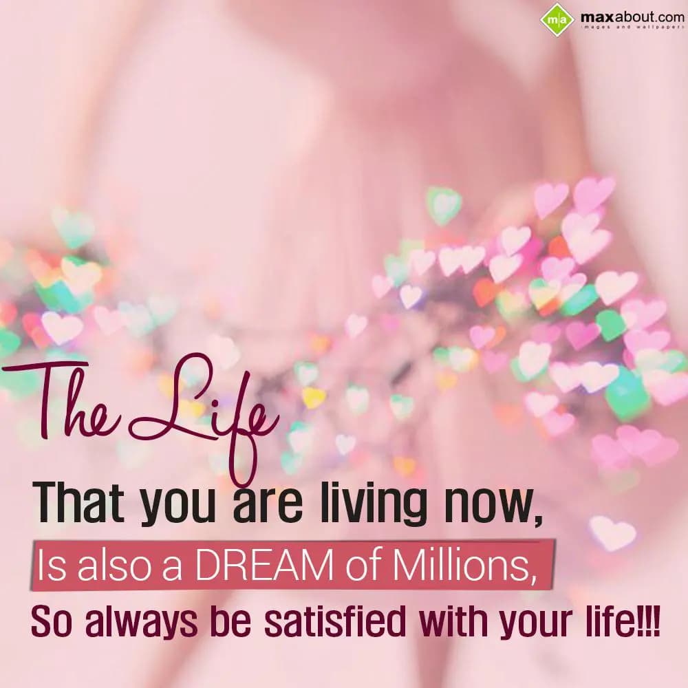 The life that you are living now,
Is also a dream