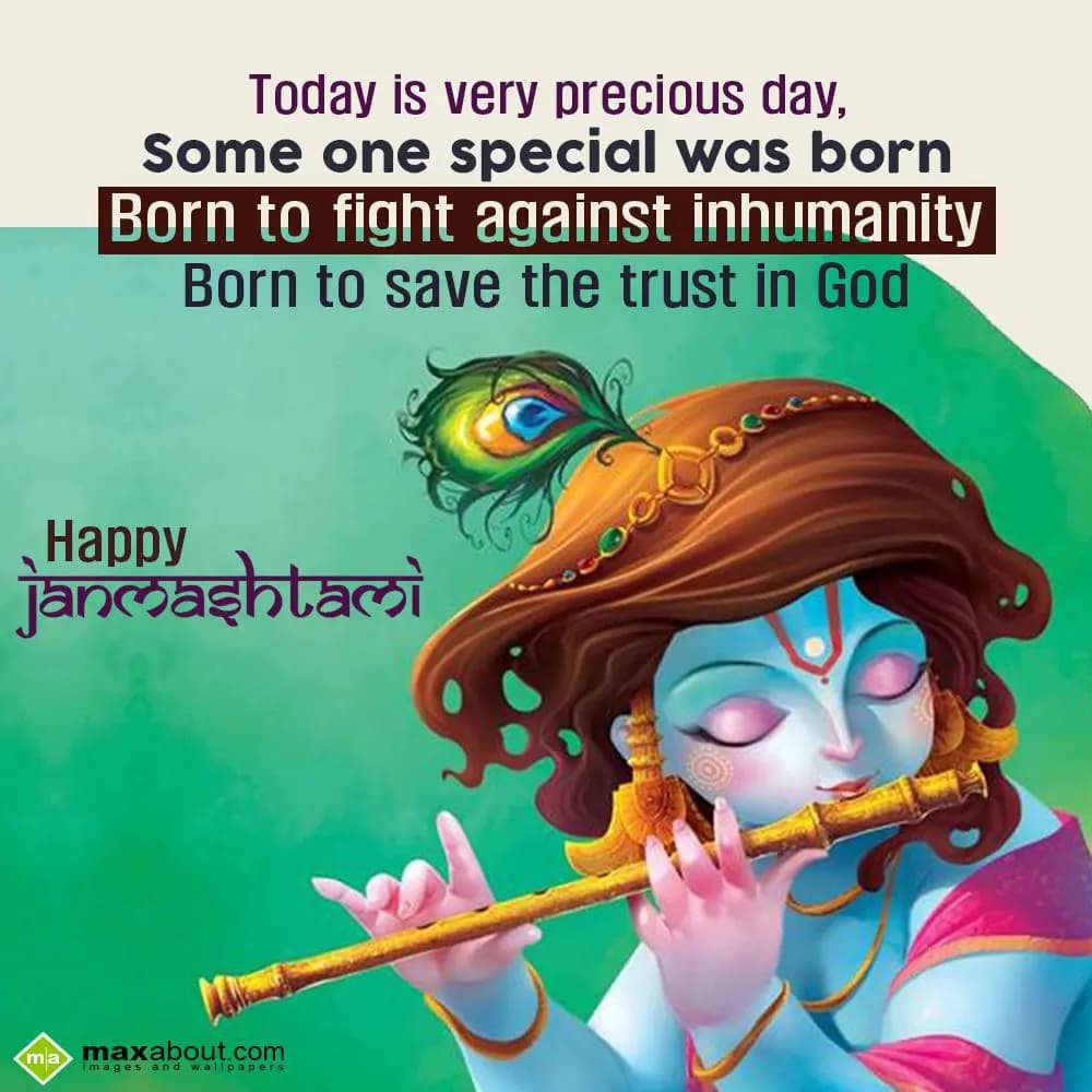 Today is very precious day some one special was bo