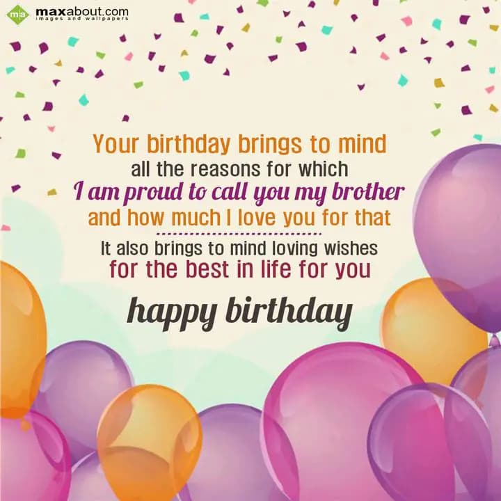 Your birthday brings to mind
all the reasons for 