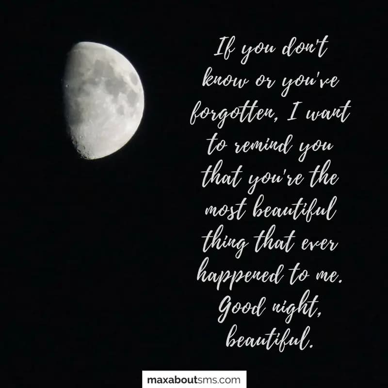 If you don't know or you've forgotten, I want to r